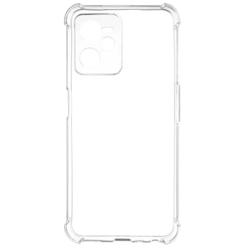 Силиконовый чехол для Realme C35 TPU 1.5мм с усиленными углами и защитой камеры Прозрачный