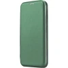 Чехол-книжка для Realme C55 Fashion Case на магнитах с визитницей Зеленый