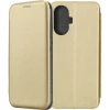 Чехол-книжка для Realme C55 Fashion Case на магнитах с визитницей Золотой
