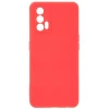 Силиконовый чехол для Realme GT Soft Matte с защитой камеры Красный