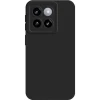 Силиконовый чехол для Xiaomi 14 Red Line с защитой камеры матовый Черный