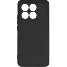 Силиконовый чехол для Xiaomi Poco X6 5G Red Line с защитой камеры матовый