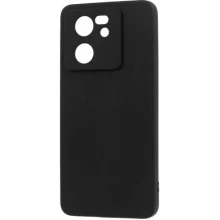 Силиконовый чехол для Xiaomi Redmi 13C Red line с защитой камеры матовый