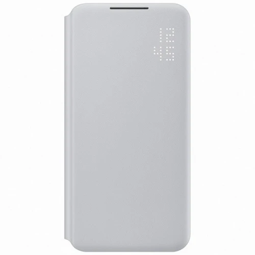 Чехол книжка для Samsung Galaxy S22+ Smart LED View Cover EF-NS906PJEGRU Светло серый