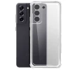 Силиконовый чехол для Samsung Galaxy S21 FE iBox Crystal с усиленными углами и защитой камеры Прозрачный