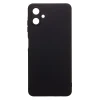 Силиконовый чехол для Samsung Galaxy A06 TPU mate 1mm с защитой камеры Черный