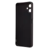 Силиконовый чехол для Samsung Galaxy A06 TPU mate 1mm с защитой камеры Черный