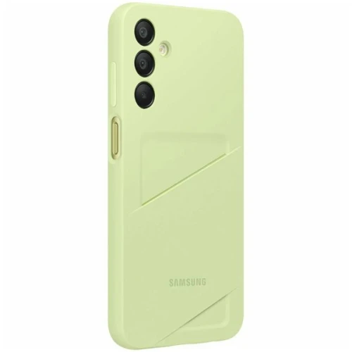 Чехол клип-кейс для Samsung Galaxy A15 Card Slot Case EF-OA156TMEGRU Лайм