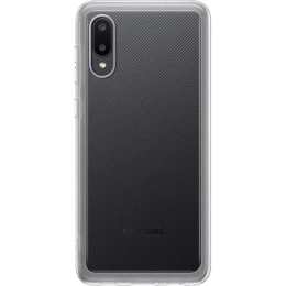 Чехол накладка для Samsung Galaxy A02 Clear Cover EF-QA022TTEGRU Прозрачный
