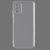 Силиконовый чехол для Samsung Galaxy A03S TPU с защитой камеры Прозрачный