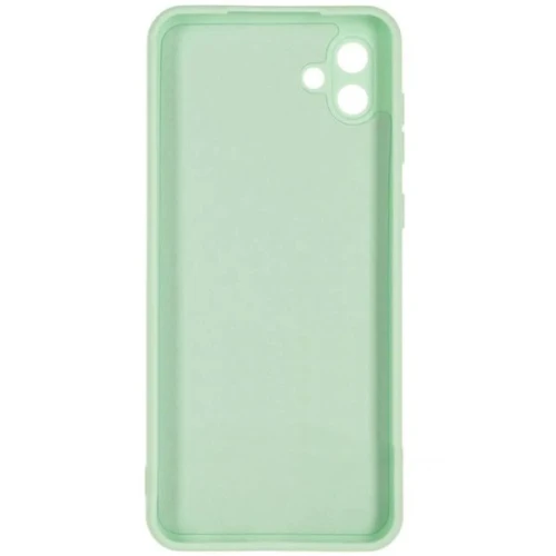 Силиконовый чехол для Samsung Galaxy A04 Soft Matte с микрофиброй Мятный