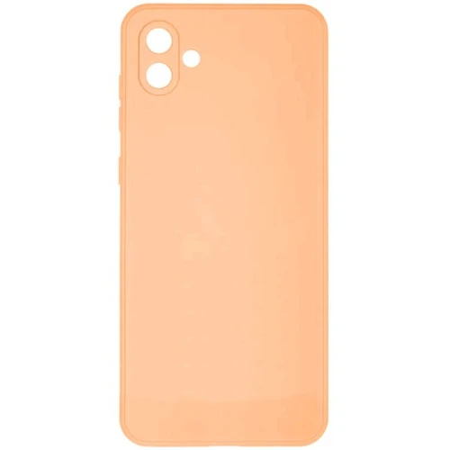 Силиконовый чехол для Samsung Galaxy A04 Soft Matte с микрофиброй Пыльно розовый