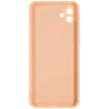 Силиконовый чехол для Samsung Galaxy A04 Soft Matte с микрофиброй Пыльно розовый