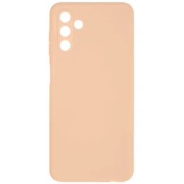 Силиконовый чехол для Samsung Galaxy A04s Soft Matte с микрофиброй Пыльно розовый