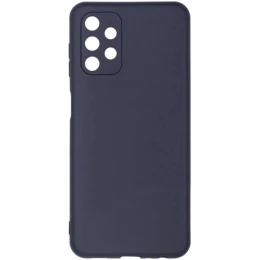 Силиконовый чехол для Samsung Galaxy A04s Soft Matte с защитой камеры Черный