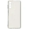 Силиконовый чехол для Samsung Galaxy A04S TPU 1мм с защитой камеры Прозрачный