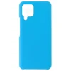 Силиконовый чехол для Samsung Galaxy A12 Soft Case Голубой