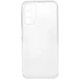 Силиконовый чехол для Samsung Galaxy A14 4G Ultra Thin Case с защитой камеры Прозрачный