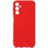 Силиконовый чехол для Samsung Galaxy A14 4G Soft Matte с микрофиброй Красный