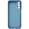 Силиконовый чехол для Samsung Galaxy A14 4G Soft Matte с микрофиброй Синий