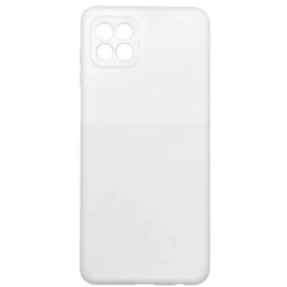Силиконовый чехол для Samsung Galaxy A22S 5G TPU 1мм с защитой камеры Прозрачный