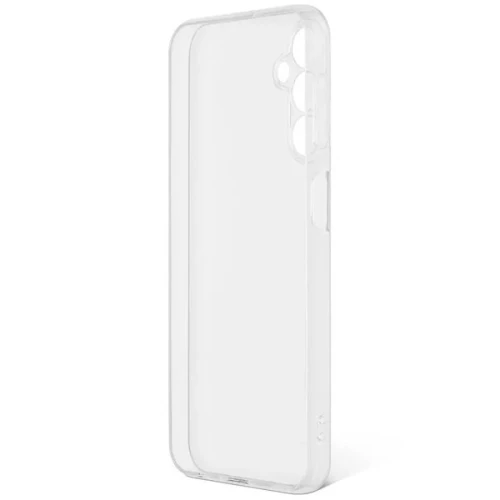 Силиконовый чехол для Samsung Galaxy A24 TPU 1мм с защитой камеры Прозрачный