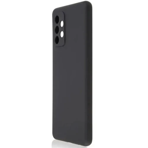 Силиконовый чехол для Samsung Galaxy A52 TPU 1мм с защитой камеры Черный