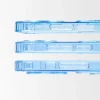 Силиконовый чехол для Samsung Galaxy A53 Silicone Card Holder Case с защитой камеры Голубой