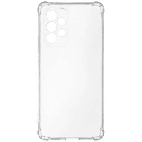 Силиконовый чехол для Samsung Galaxy A53 TPU 1.5мм с усиленными углами и защитой камеры Прозрачный