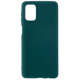 Силиконовый чехол для Samsung Galaxy M31s Soft Matte Лазурный