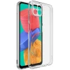 Силиконовый чехол для Samsung Galaxy M33 TPU 1мм с защитой камеры Прозрачный