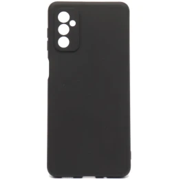 Силиконовый чехол для Samsung Galaxy M52 TPU 1мм с защитой камеры Черный