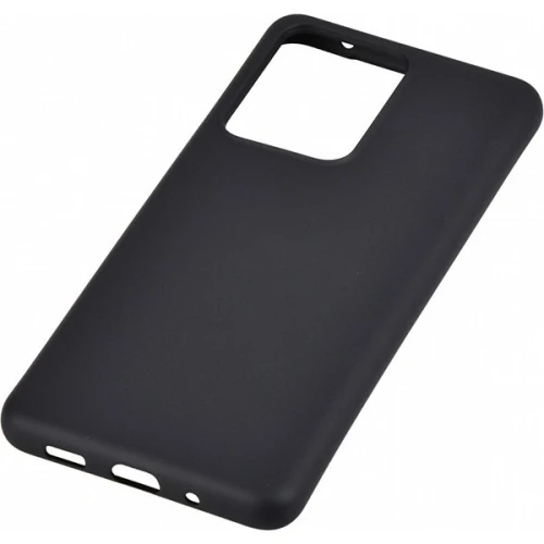Силиконовый чехол для Samsung Galaxy S20 TPU bend 1мм Черный матовый