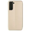 Чехол книжка для Samsung Galaxy S21+ Book Cover Золотой