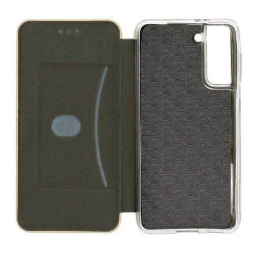 Чехол книжка для Samsung Galaxy S21+ Book Cover Золотой