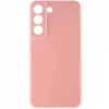 Силиконовый чехол для Samsung Galaxy S22+ Soft Matte с защитой камеры Розовый