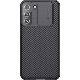 Чехол-книжка для Samsung Galaxy S22 Nillkin Slider камера с визитницей Черный