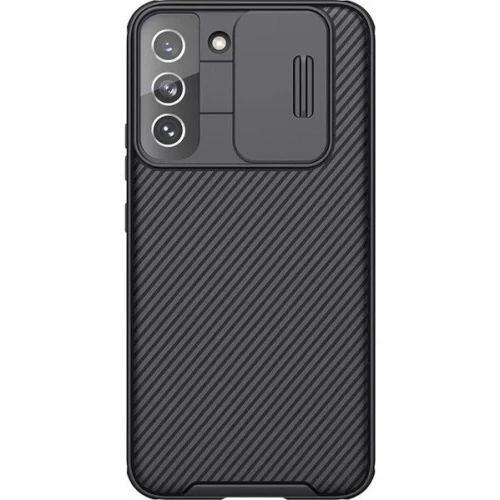 Чехол-книжка для Samsung Galaxy S22 Nillkin Slider камера с визитницей Черный