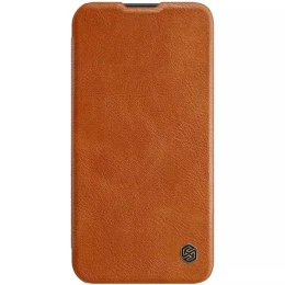 Чехол книжка для Samsung Galaxy S23+ Nillkin Slider Коричневый