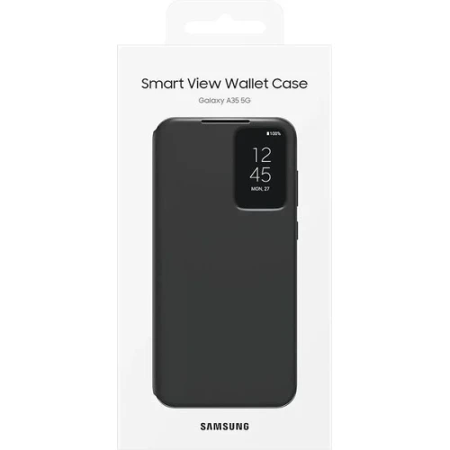 Чехол-книжка для Samsung Galaxy A35 Smart View Wallet Case A35 EF-ZA356CBEGRU Черный