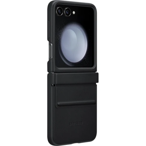 Чехол-накладка для Samsung Galaxy Z Flip 5 Flap Eco-Leather Case B5 EF-VF731PBEGRU Черный