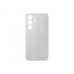 Силиконовый чехол для Samsung Galaxy S24 FE Standing Grip Case EF-GS721CJEGRU Серый
