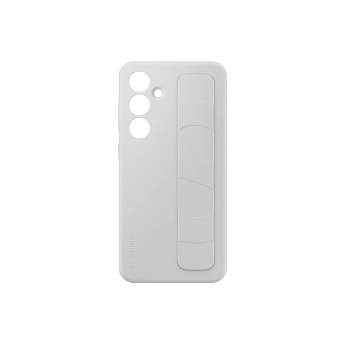 Силиконовый чехол для Samsung Galaxy S24 FE Standing Grip Case EF-GS721CJEGRU Серый