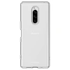Силиконовый чехол для Sony Xperia 1 TPU 1мм Прозрачный глянцевый