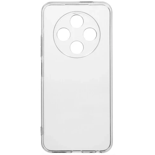 Силиконовый чехол для Tecno Spark 30C TPU 1.5mm с защитой камеры Прозрачный