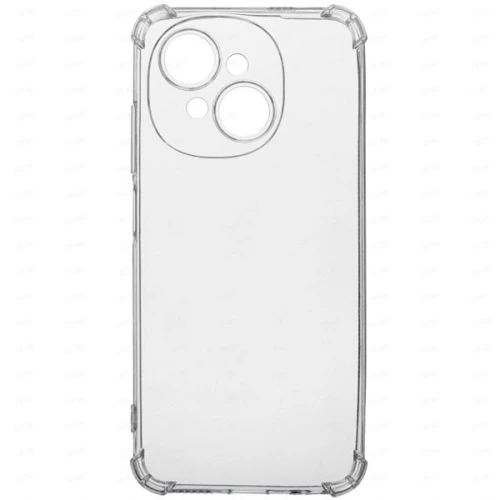 Силиконовый чехол для Tecno Spark Go 1 TPU mp 1.5mm с защитой камеры Прозрачный