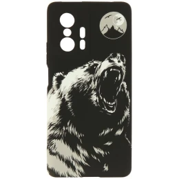 Силиконовый чехол для Xiaomi 11T Helsen с защитой камеры J204