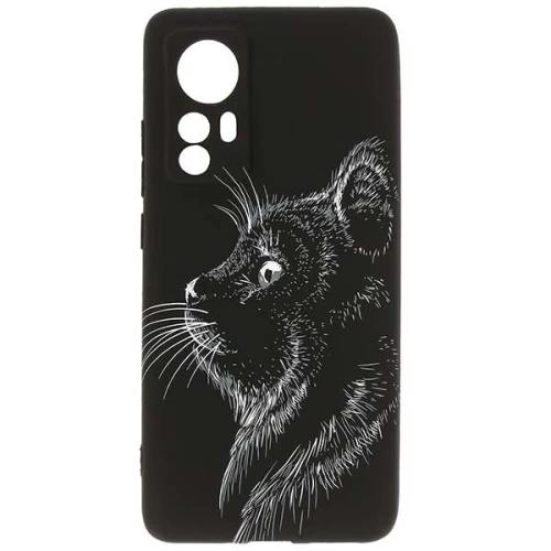 Силиконовый чехол для Xiaomi 12 Helsen с защитой камеры J71