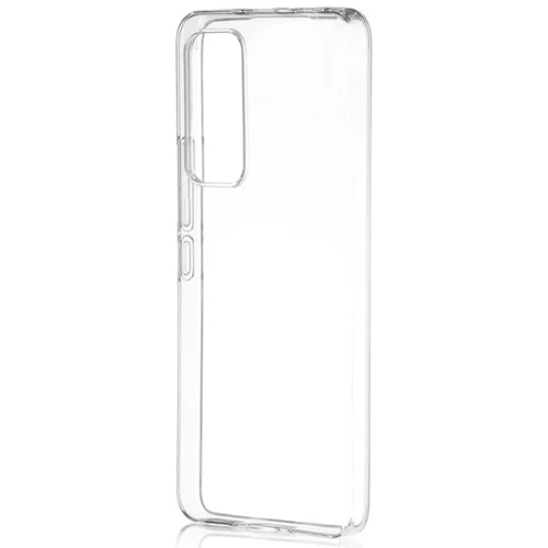 Силиконовый чехол для Xiaomi 12S Pro TPU mp 1мм с бортиком Прозрачный