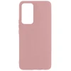 Силиконовый чехол для Xiaomi 12T Pro Soft Matte с микрофиброй Пыльно розовый